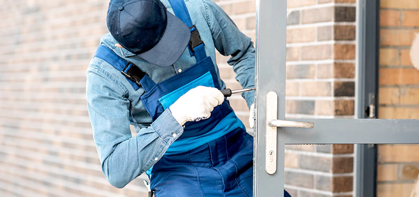 Pivot Storefront Door Locks Installation in Hayward, California
